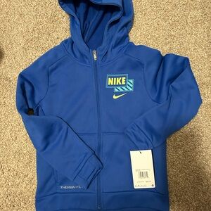 Nike Kids Royal Blue Therma-Fit Hoodie